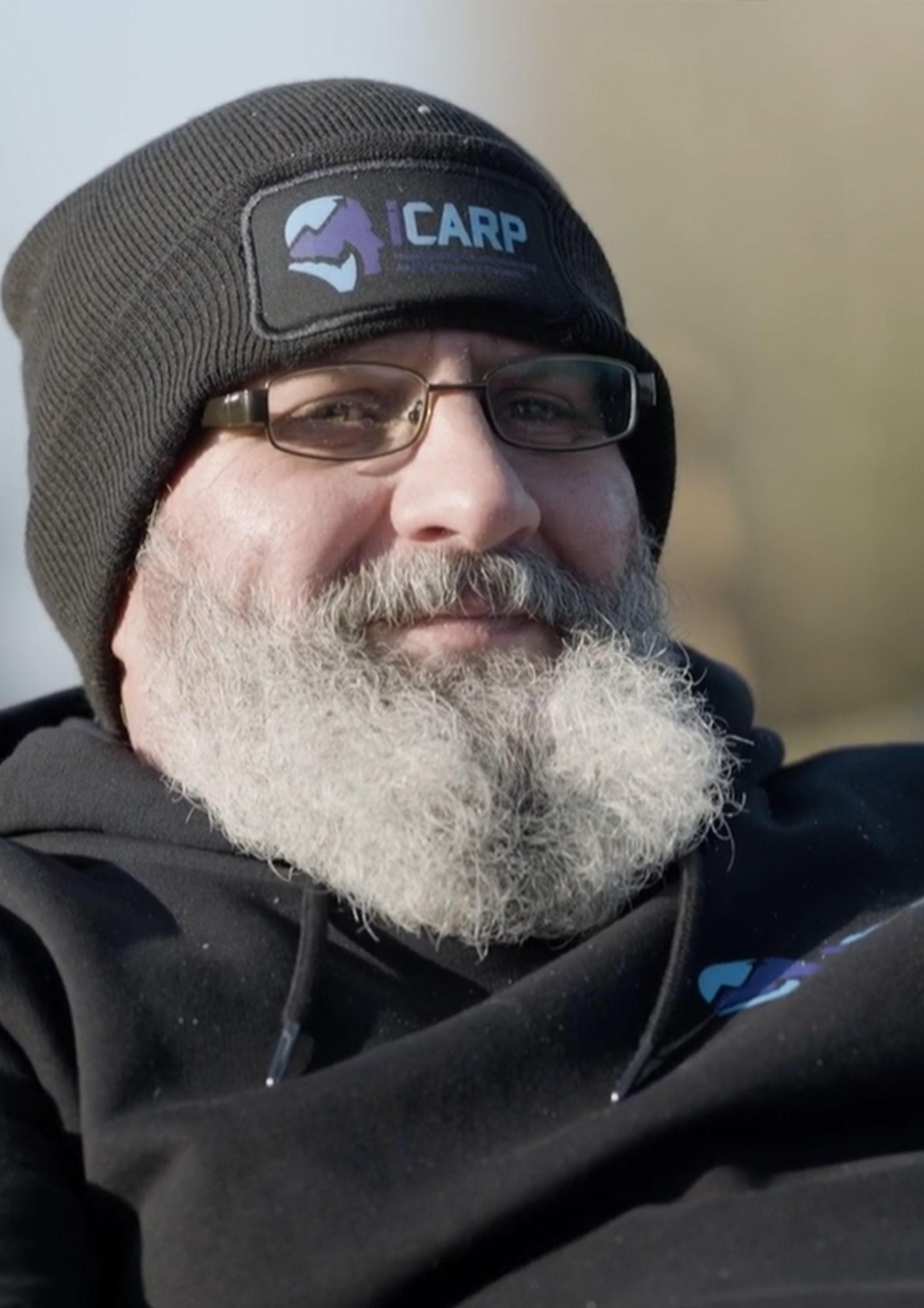 Photographed - Steven Hookham veteran and volunteer who credits the project with helping treat his PTSD