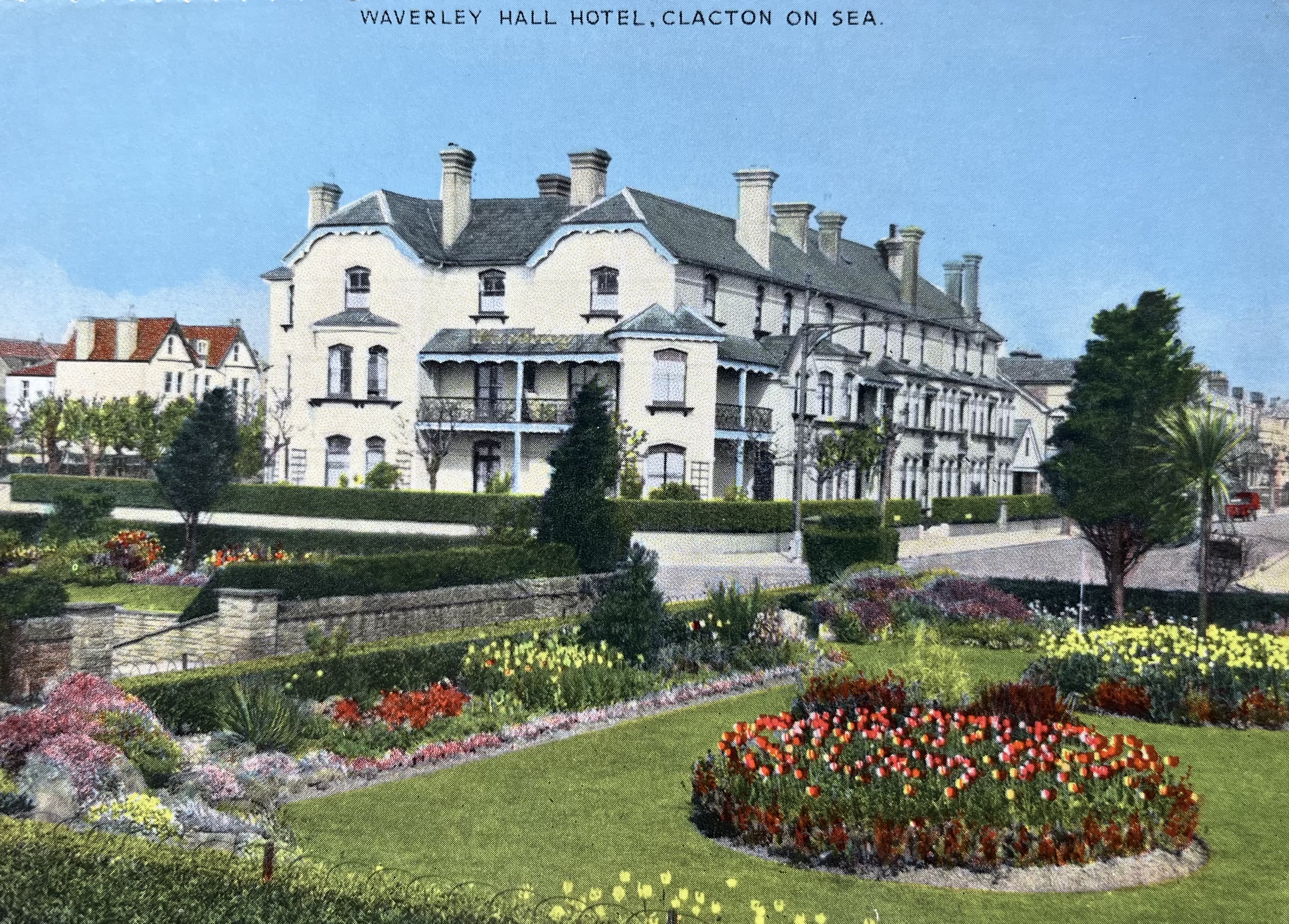 Postcard of Waverley Hotel in Clacton