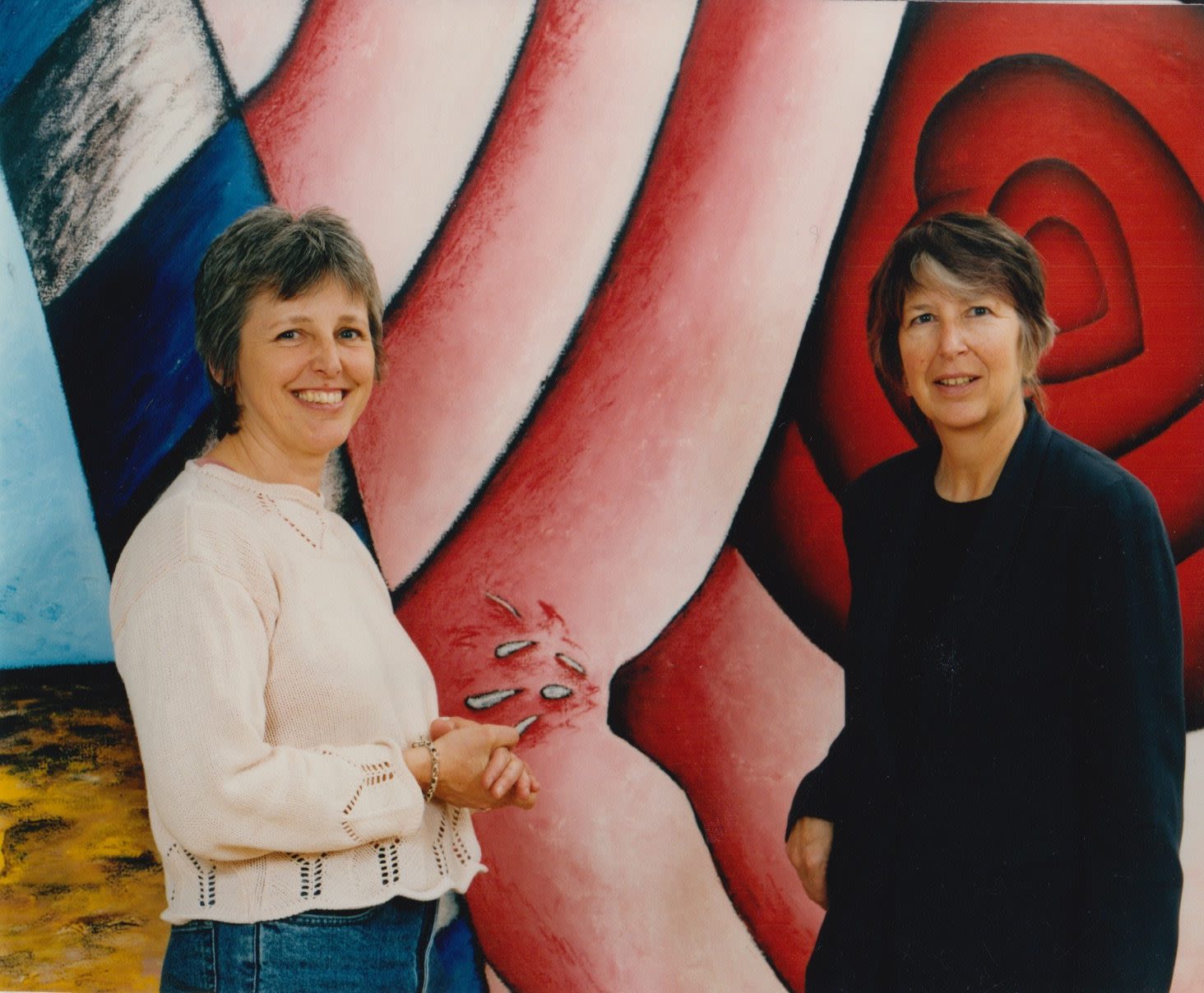 Professors Dawn Ades and Valerie Fraser.