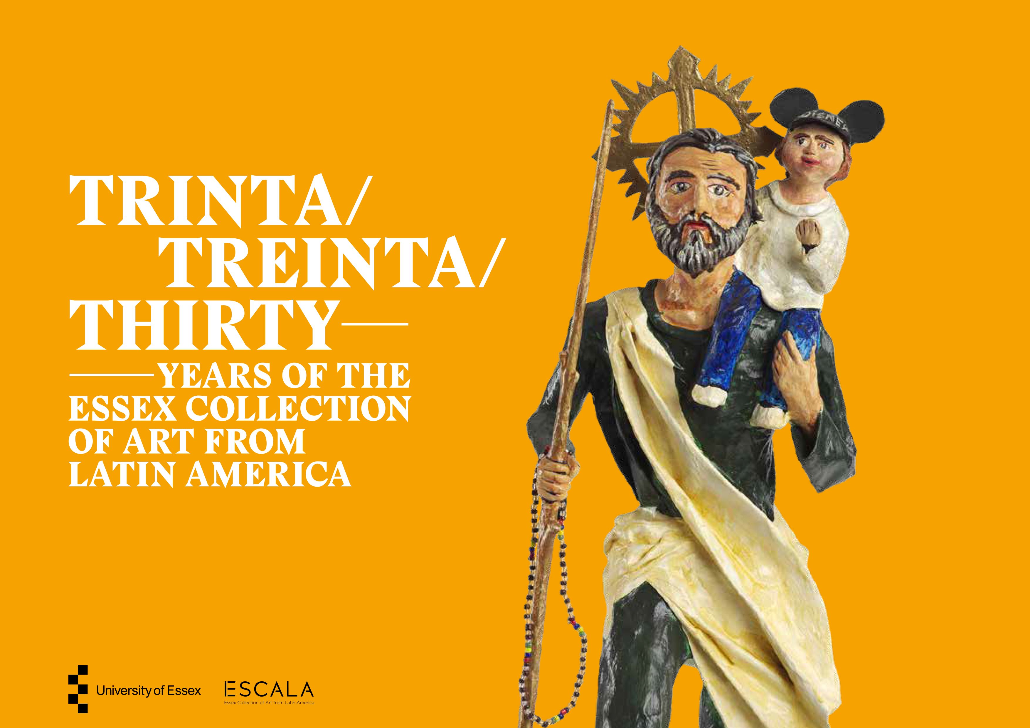 A graphic promoting our Trinta/Treinta/Thirty exhibition.