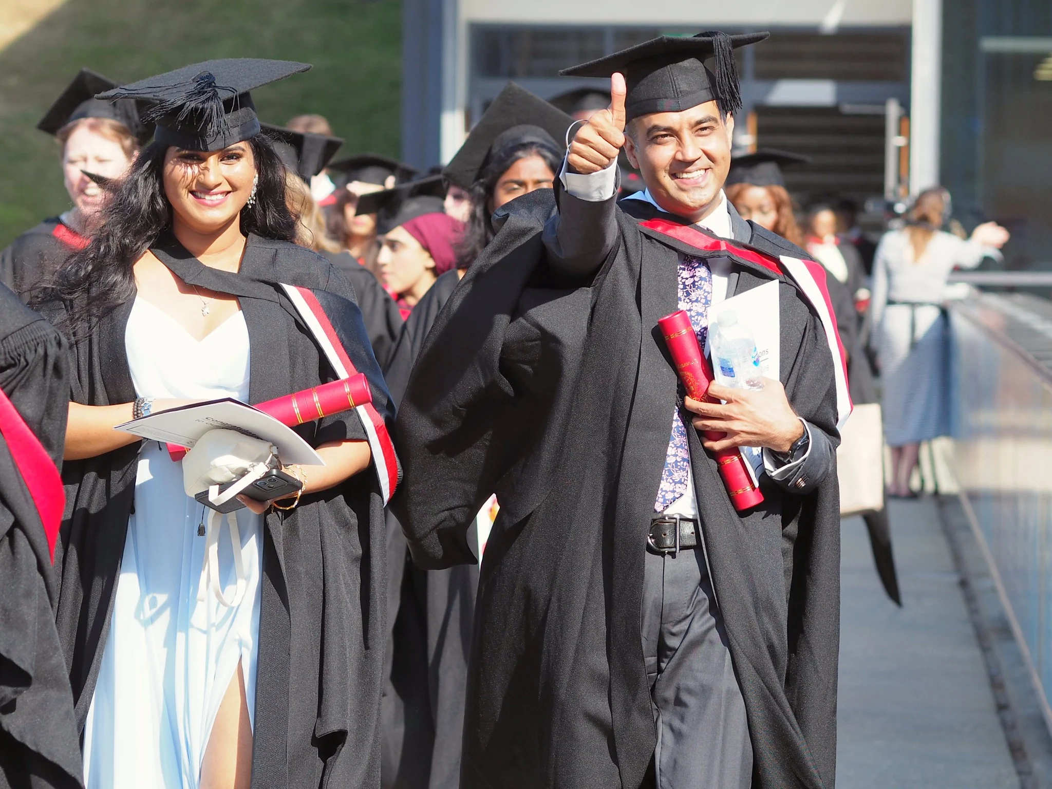Collection of graduates
