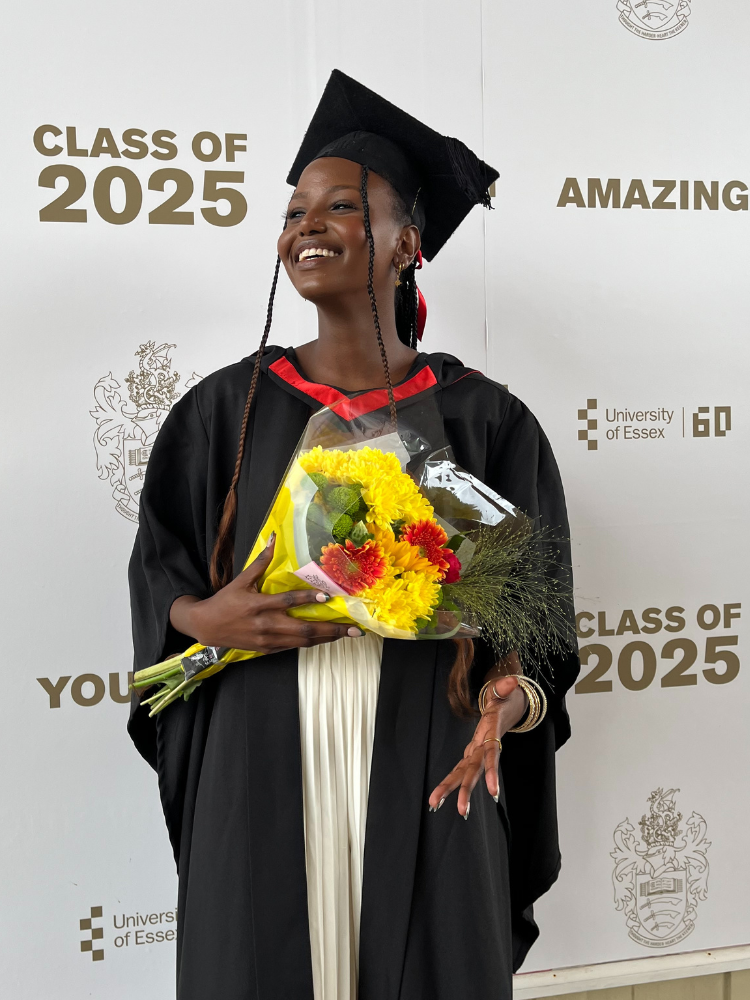 Rachel Ndungu at Graduation 2025