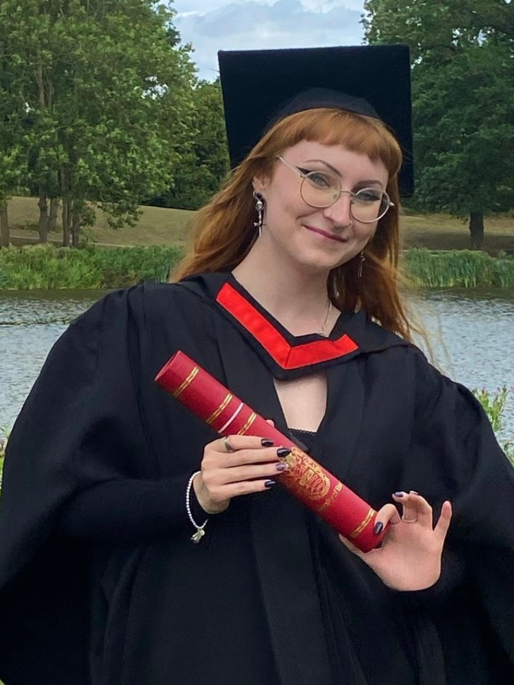 Amelia Roberts at Graduation 2025