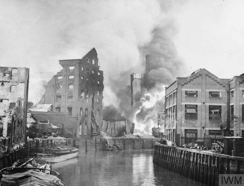 Archive photo of bomb damage in Hull during the Second World War, courtesy of the Imperial War Museum